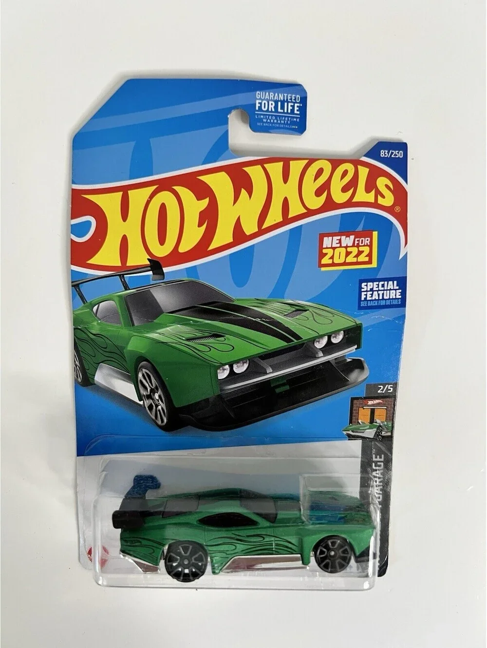 2022 Hot Wheels #83 Green Count Muscula HW Dream Garage Car 1/64 Kids Toy NEW